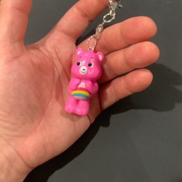 Cheer Bear Care Bears Keychain – Brighten Every Day - Picture 7 of 8